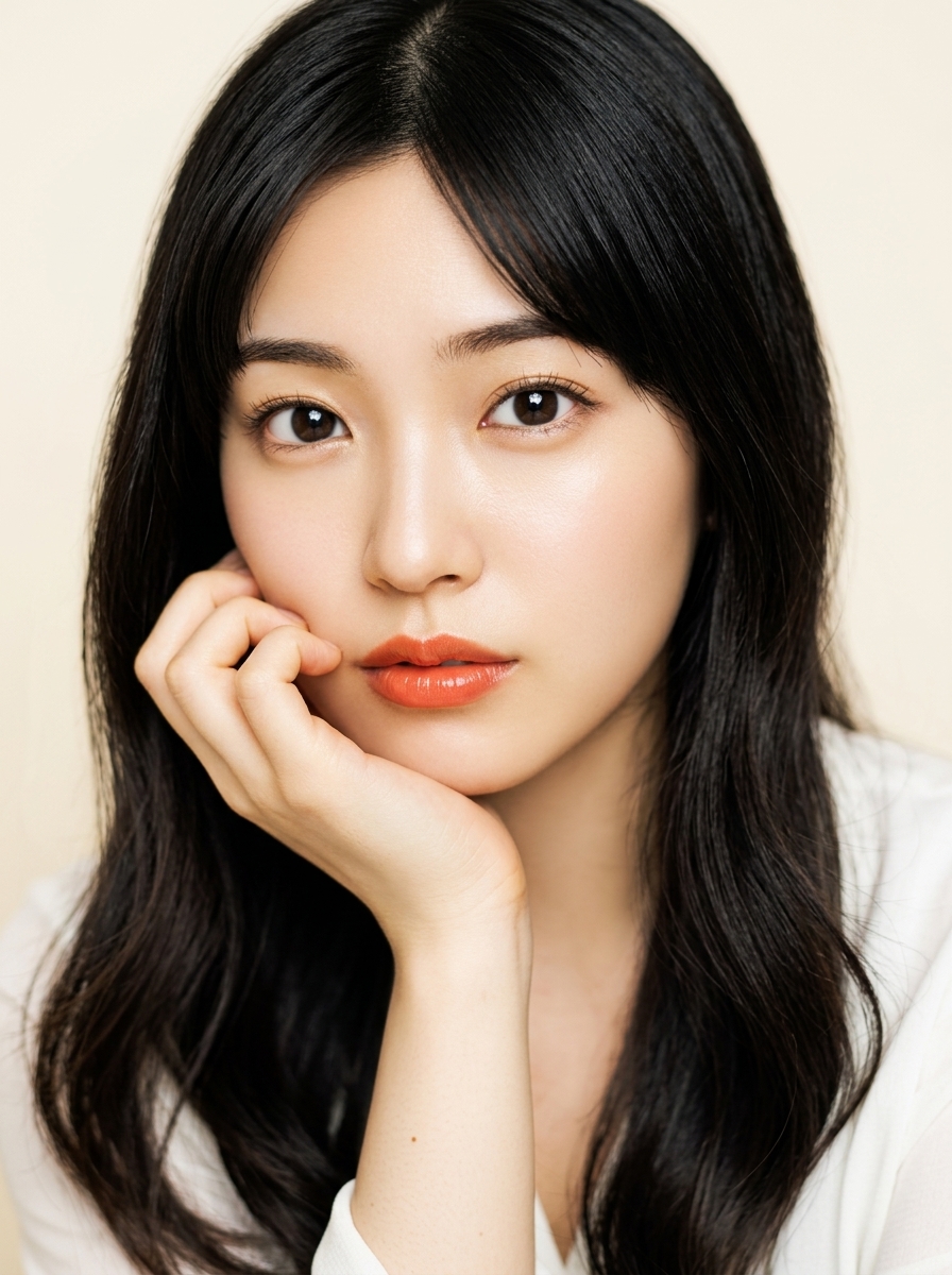 가상모델 #1256 얼굴 원본 2