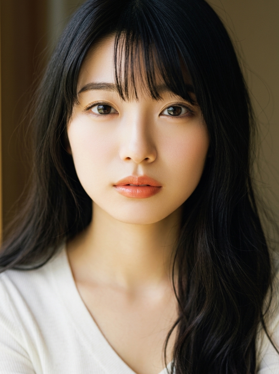 가상모델 #1256 얼굴 원본 5