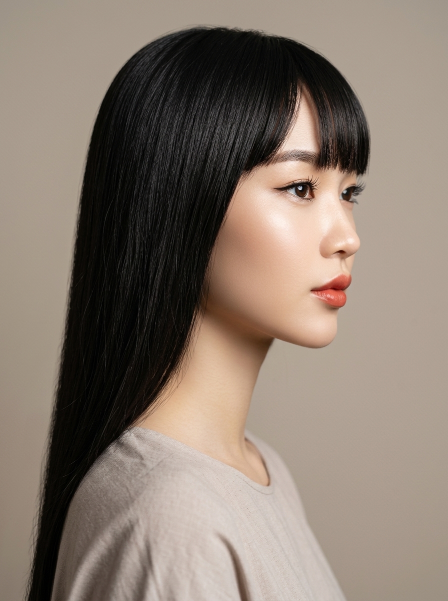 가상모델 #1256 얼굴 원본 15