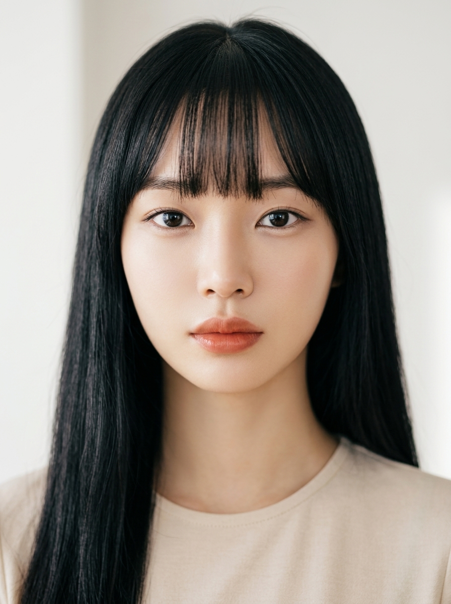 가상모델 #1256 얼굴 원본 18