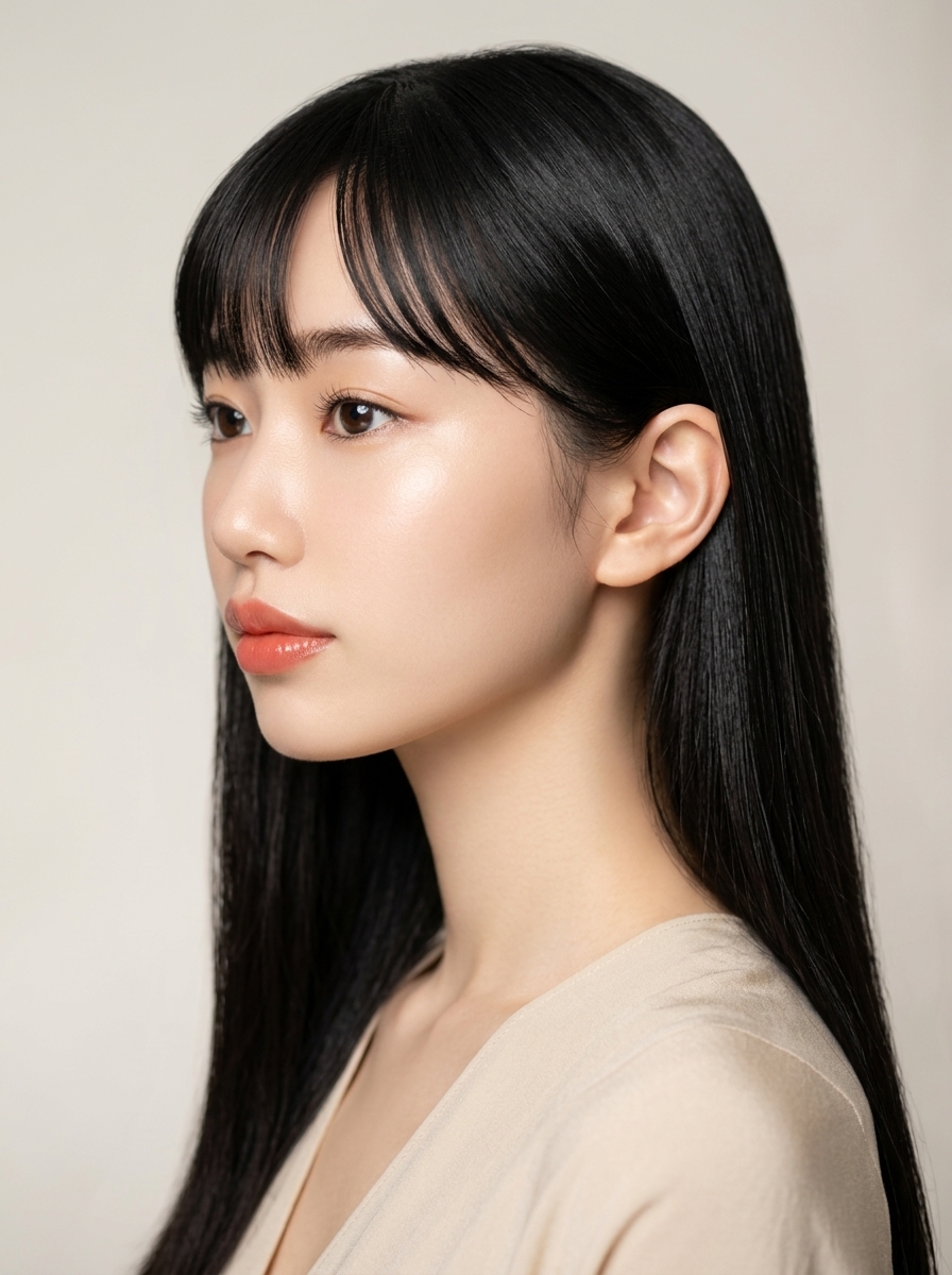 가상모델 #1256 얼굴 원본 23