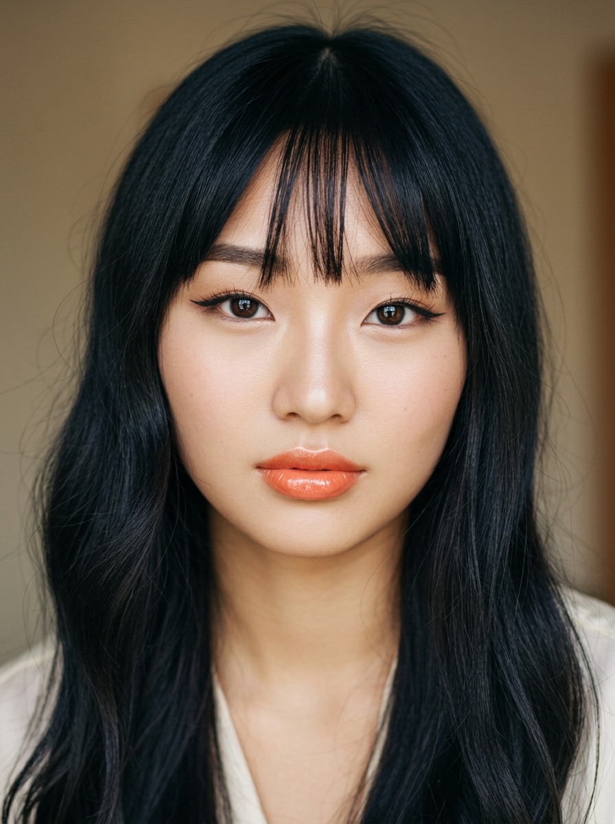 가상모델 #1257 얼굴 원본 10