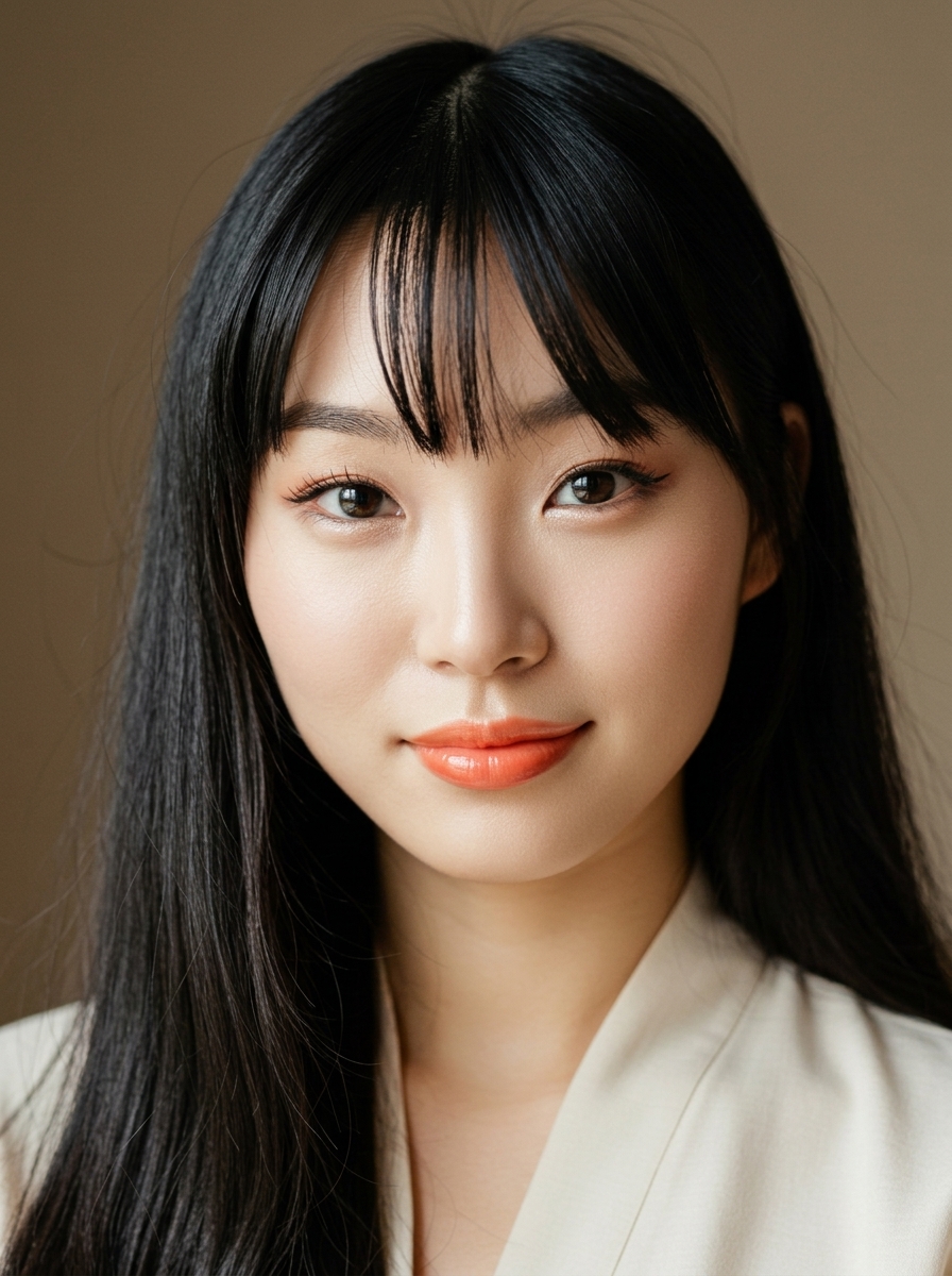 가상모델 #1257 얼굴 원본 13