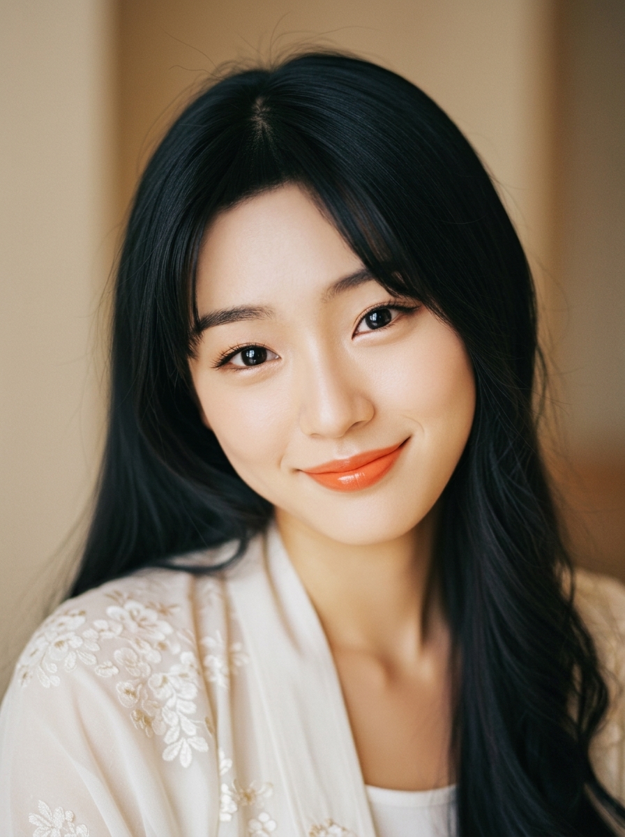 가상모델 #1257 얼굴 원본 21