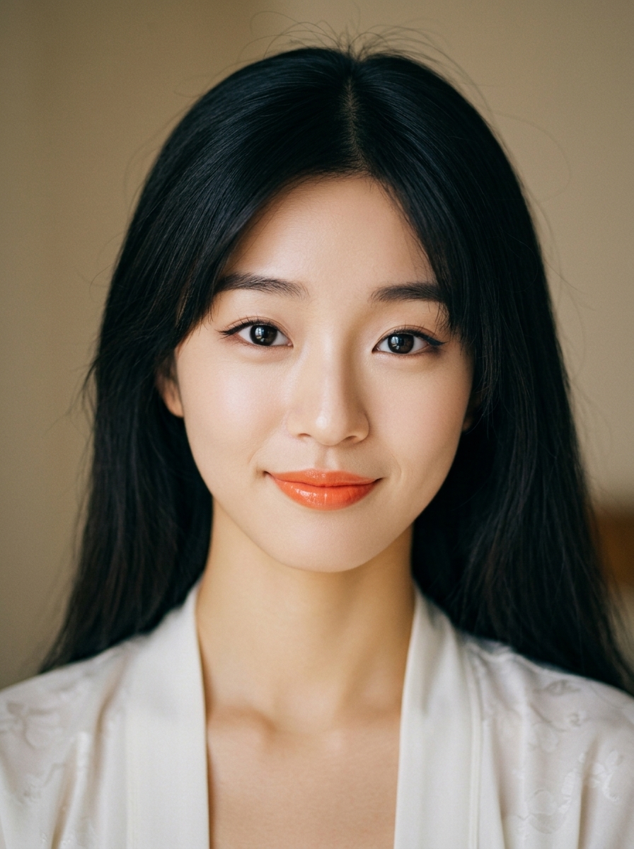 가상모델 #1257 얼굴 원본 22