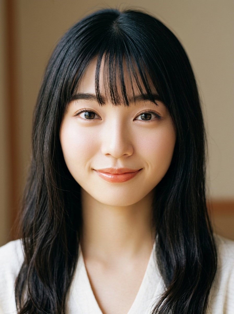 가상모델 #1257 얼굴 원본 24