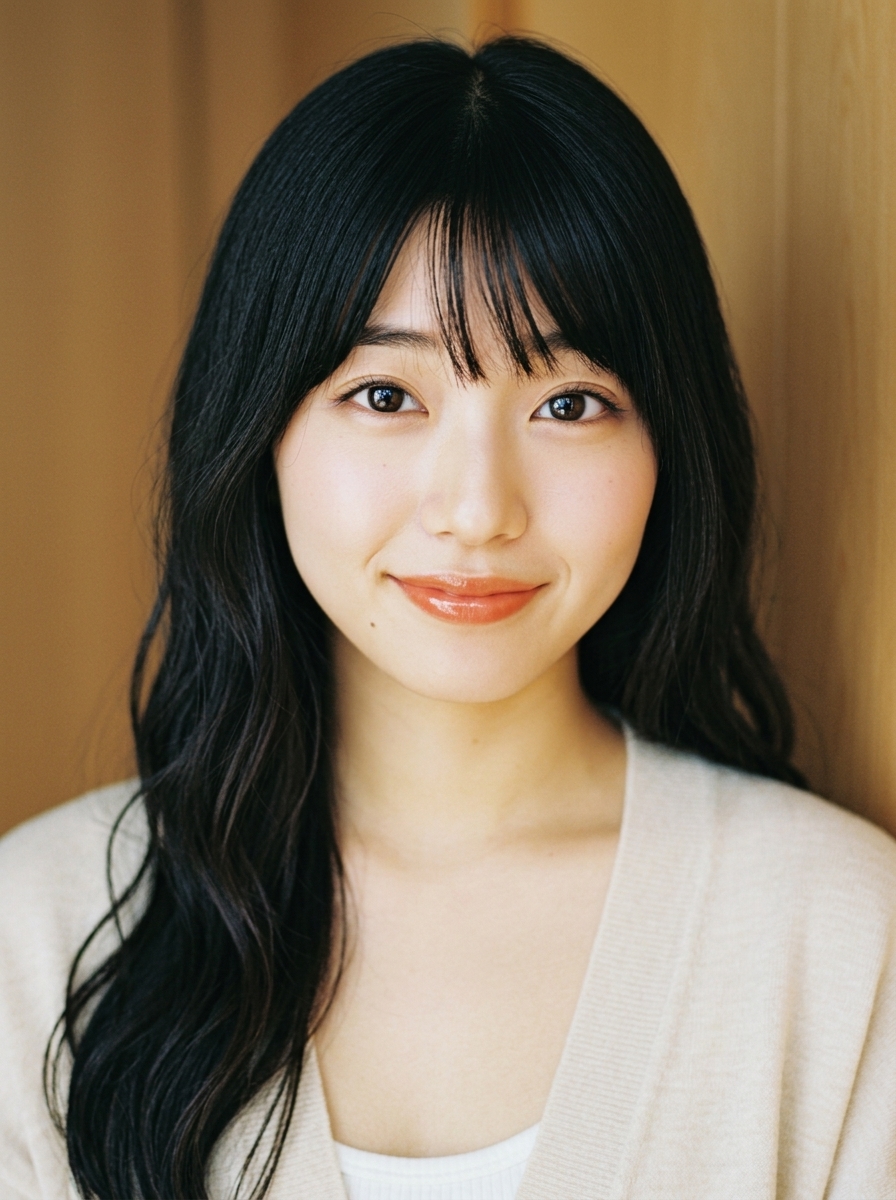 가상모델 #1258 얼굴 원본 1