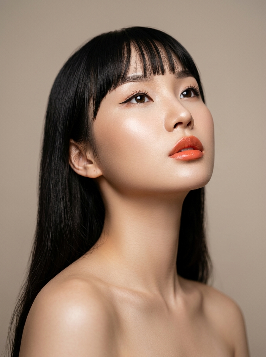 가상모델 #1258 얼굴 원본 6
