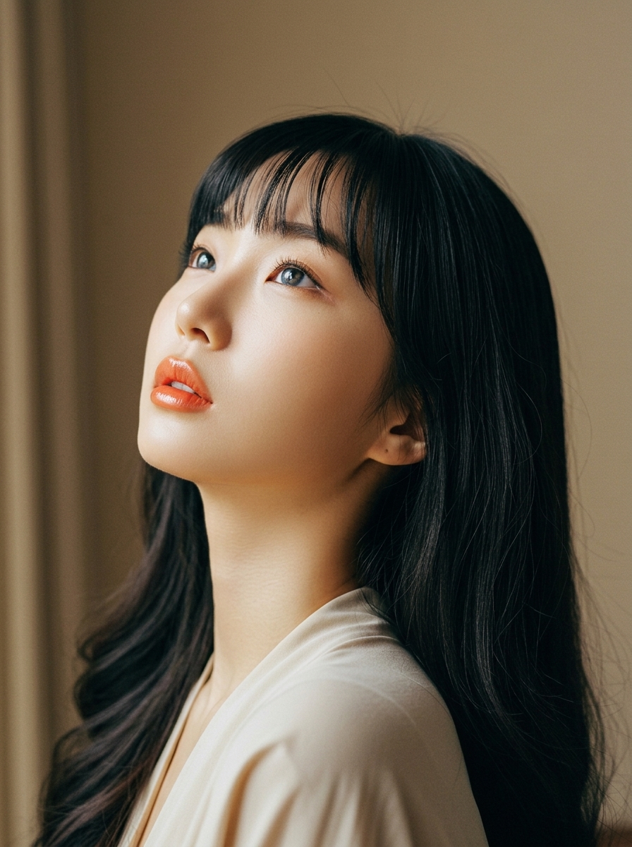 가상모델 #1258 얼굴 원본 10