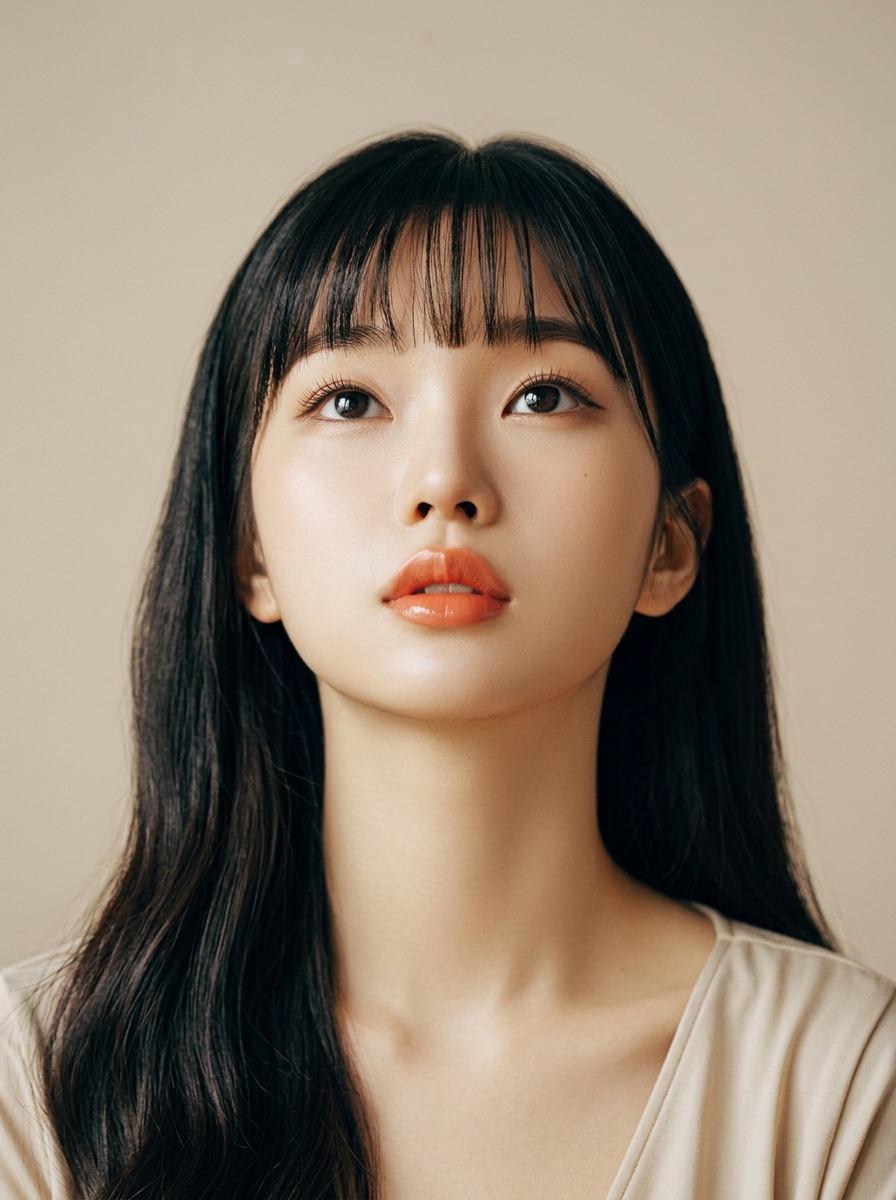 가상모델 #1258 얼굴 원본 11