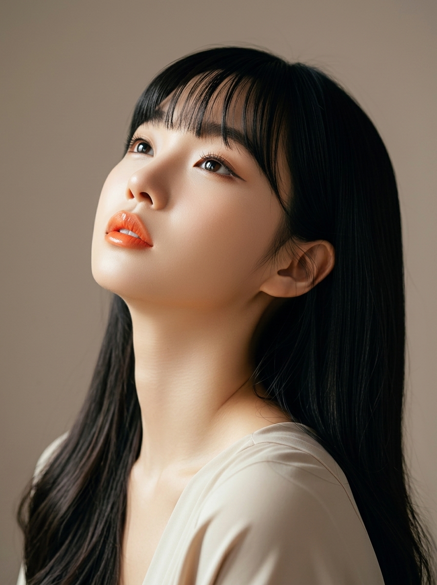 가상모델 #1258 얼굴 원본 13