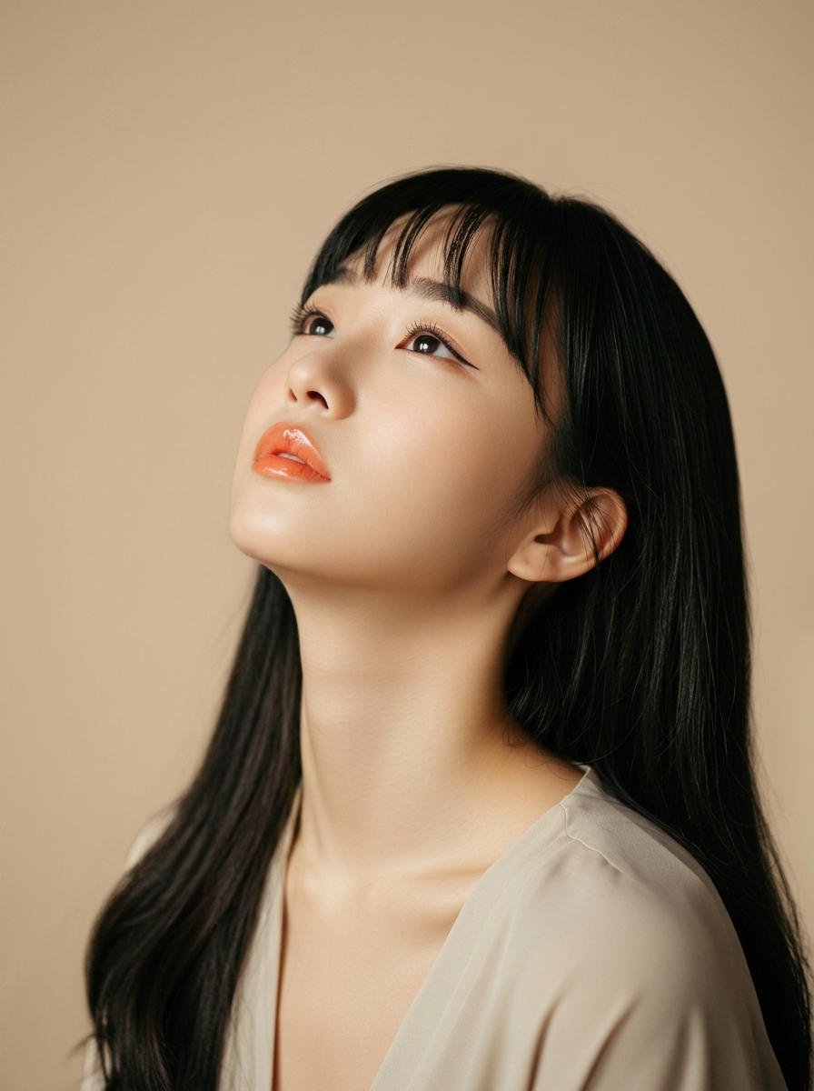 가상모델 #1258 얼굴 원본 14