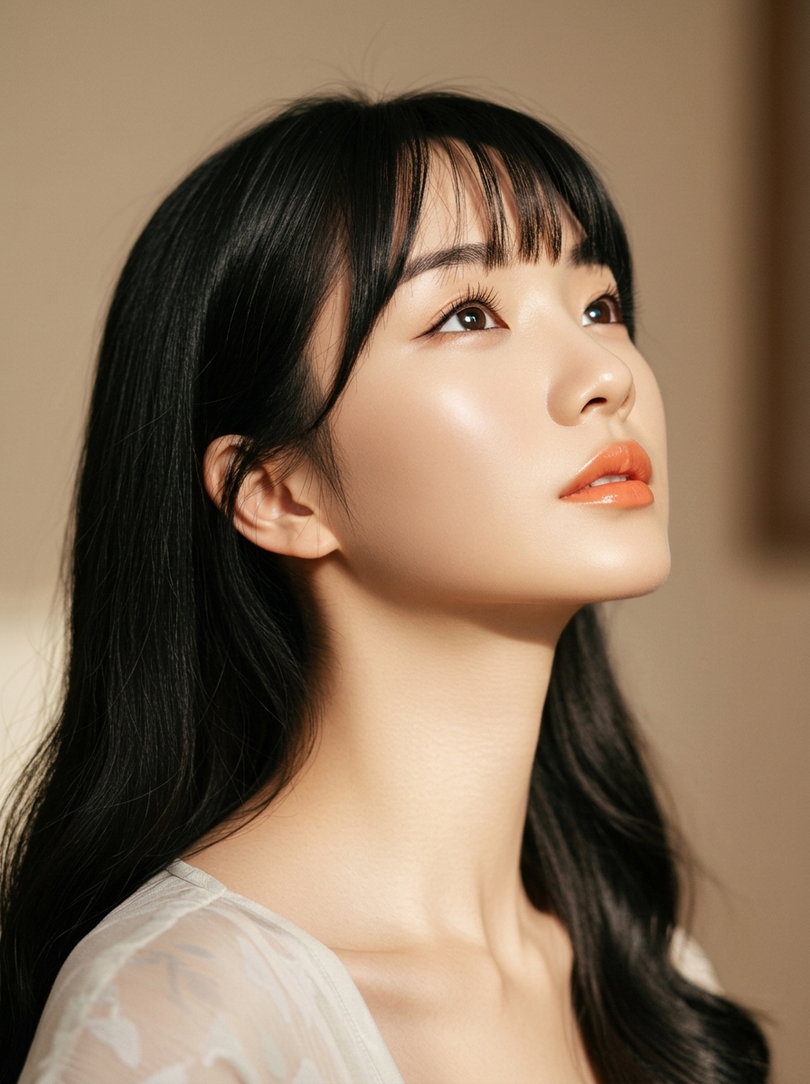 가상모델 #1258 얼굴 원본 15