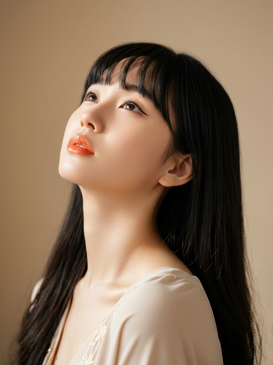 가상모델 #1258 얼굴 원본 16