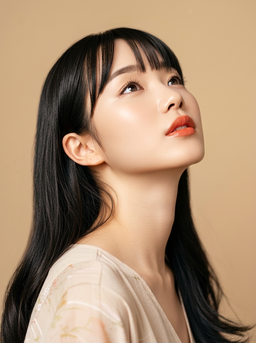 가상모델 #1258 얼굴 원본 18