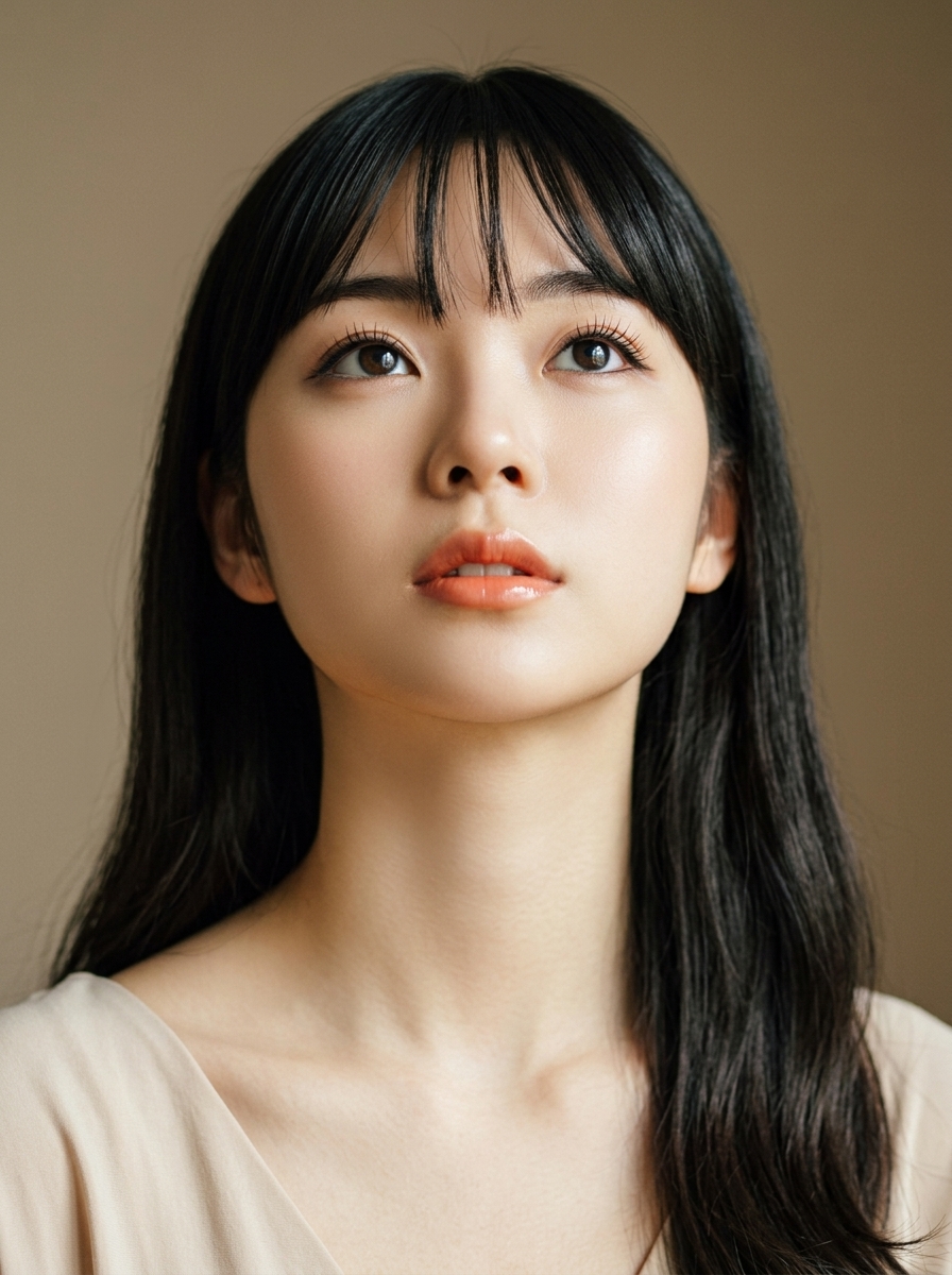 가상모델 #1258 얼굴 원본 19