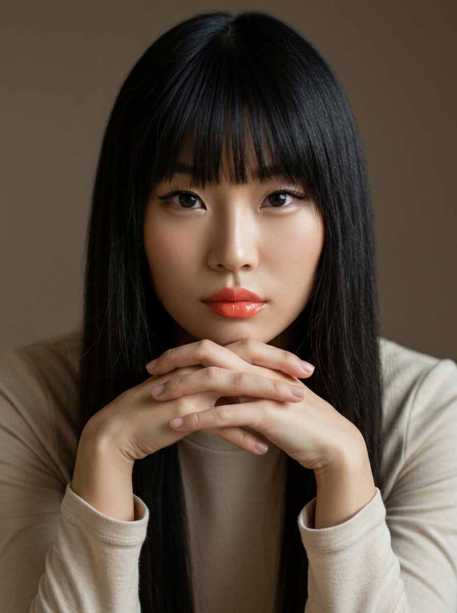 가상모델 #1259 얼굴 원본 3