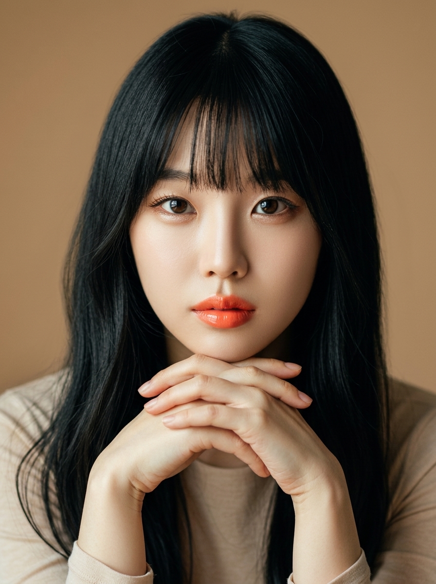 가상모델 #1259 얼굴 원본 6