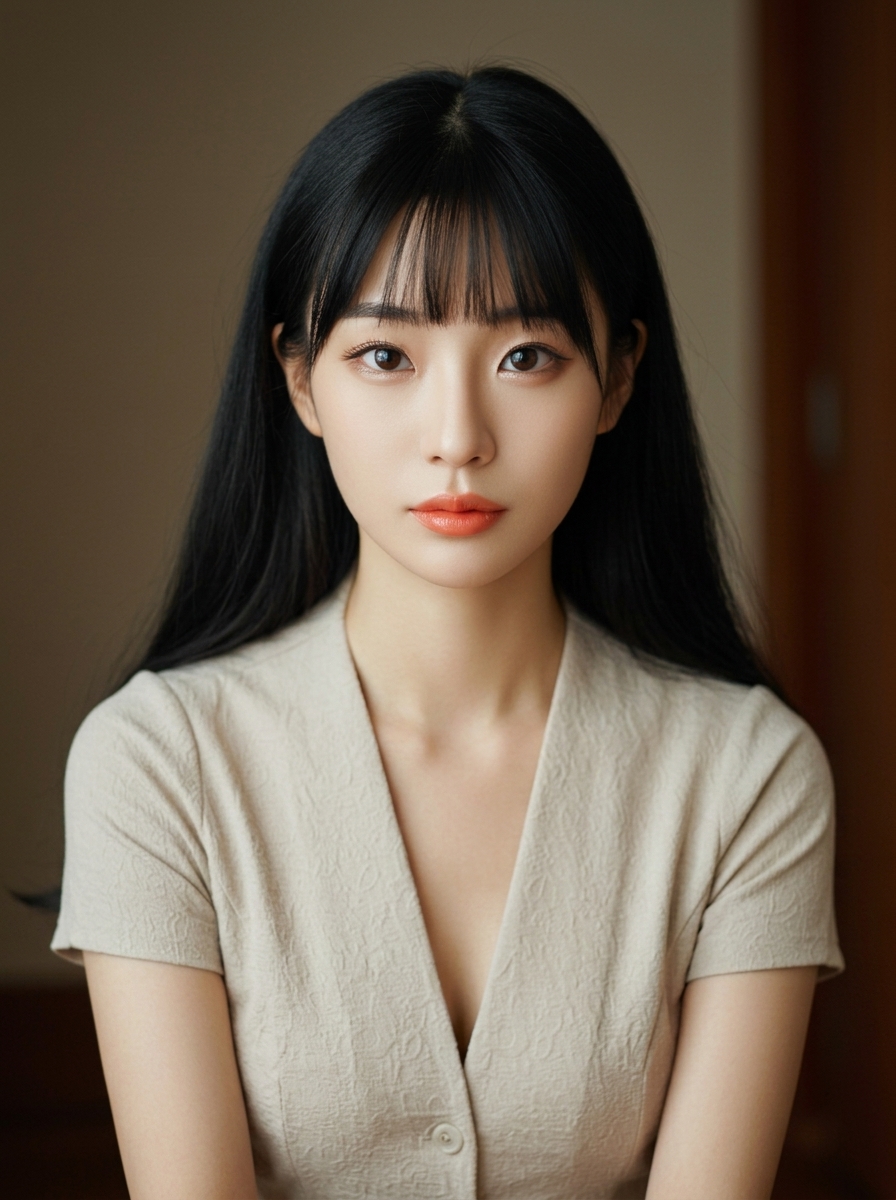 가상모델 #1259 얼굴 원본 10