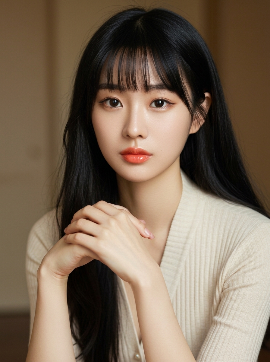 가상모델 #1259 얼굴 원본 11