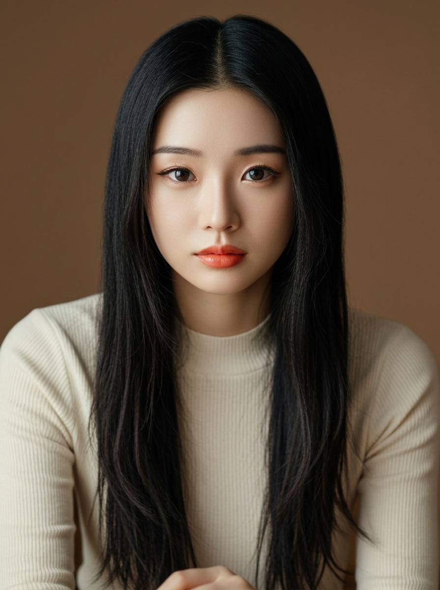 가상모델 #1259 얼굴 원본 12