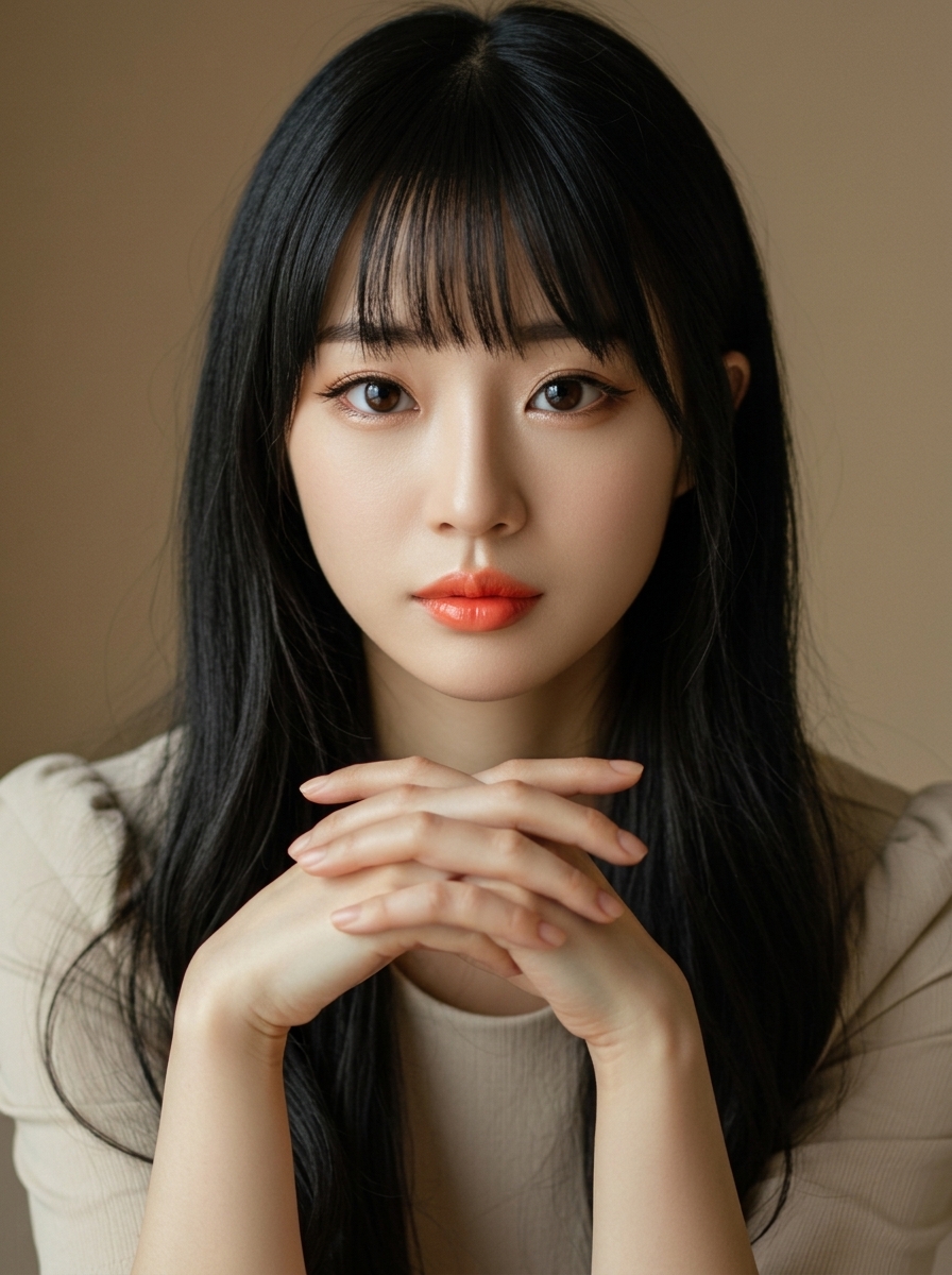 가상모델 #1259 얼굴 원본 13