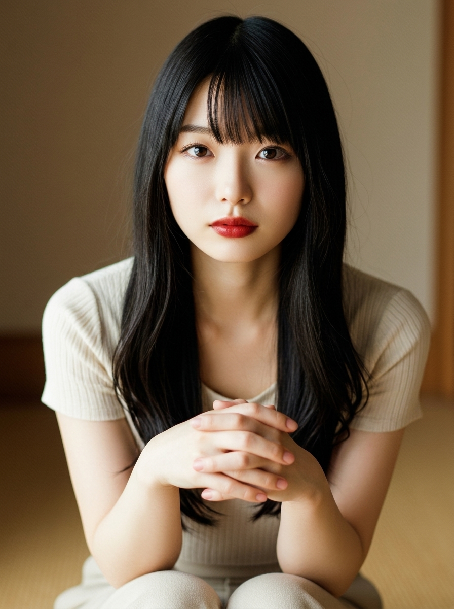 가상모델 #1259 얼굴 원본 16