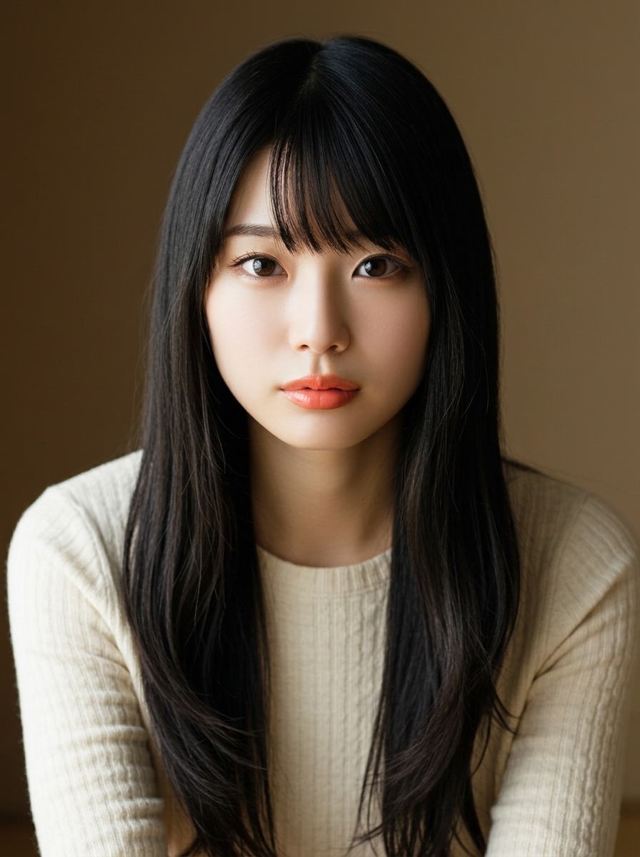 가상모델 #1259 얼굴 원본 17