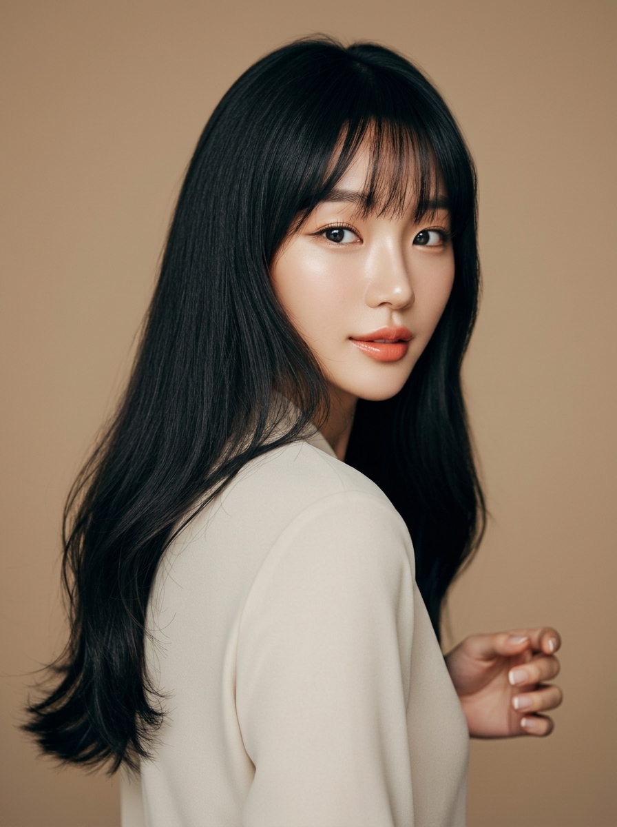 가상모델 #1260 얼굴 원본 2