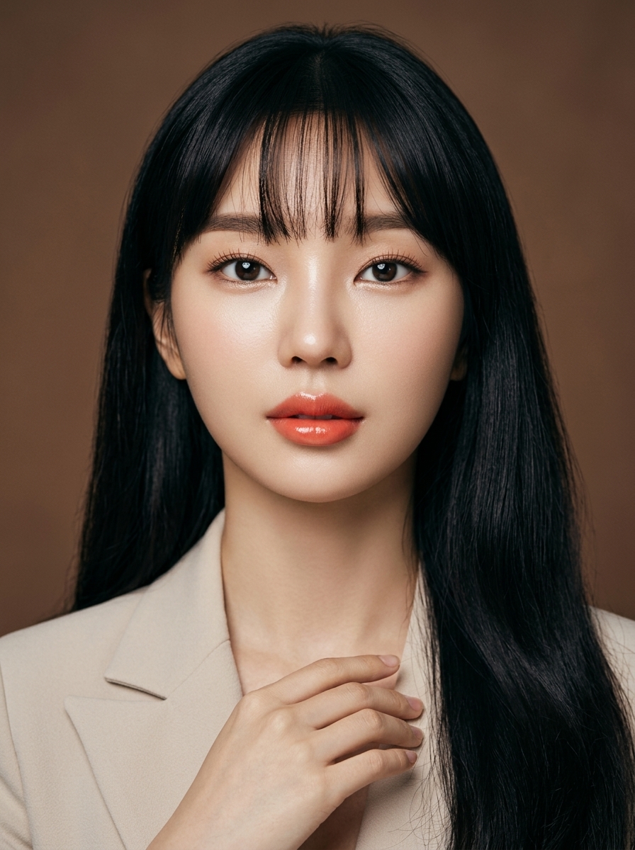 가상모델 #1260 얼굴 원본 5