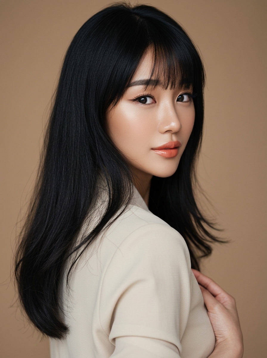 가상모델 #1260 얼굴 원본 6