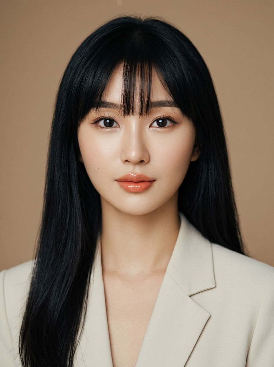 가상모델 #1260 얼굴 원본 7