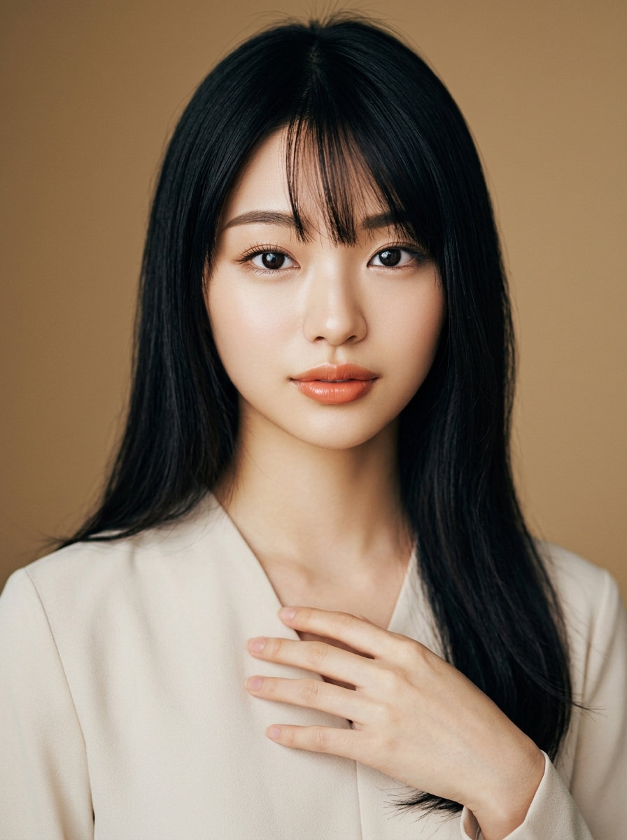 가상모델 #1260 얼굴 원본 13