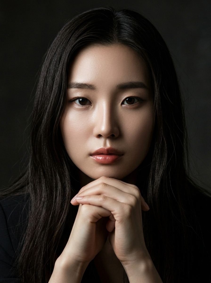 가상모델 #1260 얼굴 원본 24