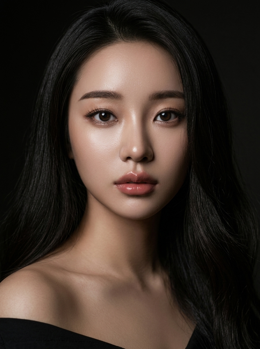 가상모델 #1262 얼굴 원본 9