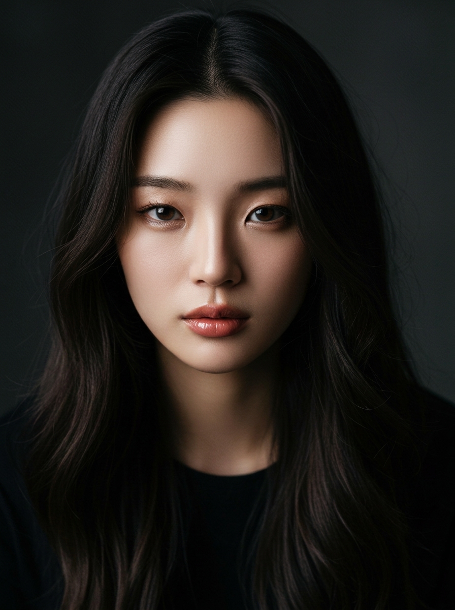 가상모델 #1263 얼굴 원본 23
