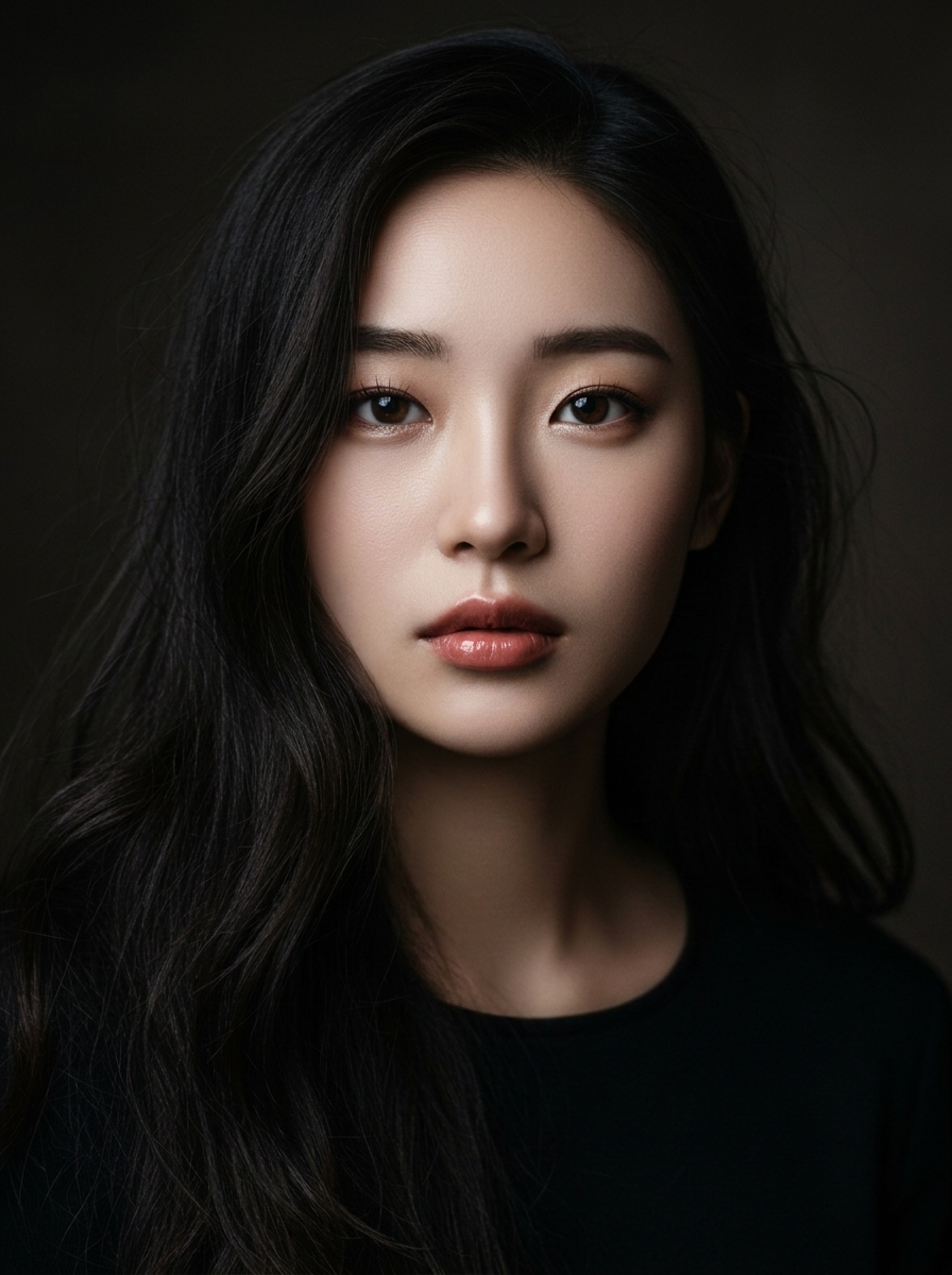 가상모델 #1263 얼굴 원본 24