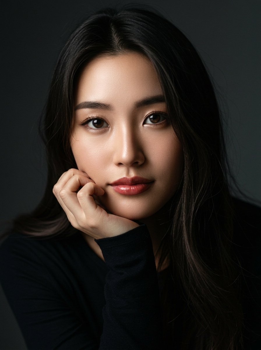가상모델 #1265 얼굴 원본 18