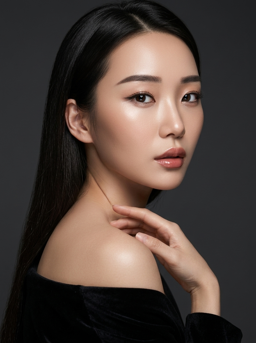 가상모델 #1267 얼굴 원본 6