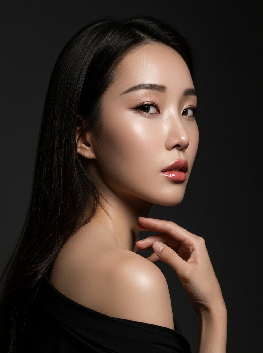 가상모델 #1267 얼굴 원본 9