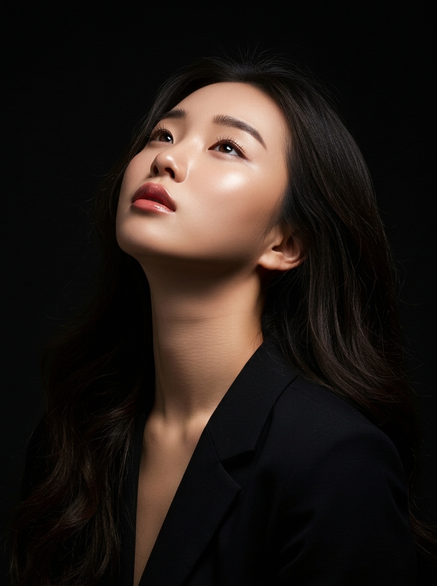 가상모델 #1268 얼굴 원본 4