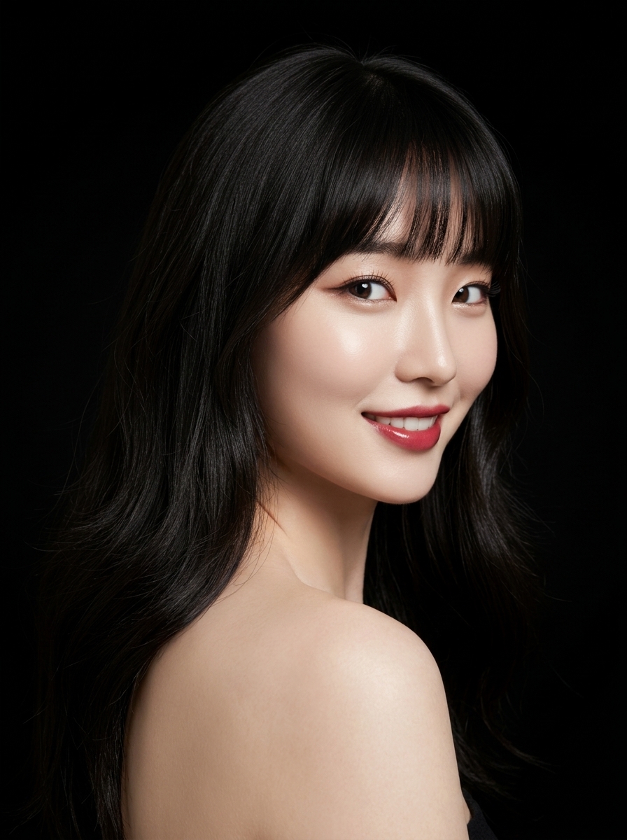 가상모델 #1270 얼굴 원본 14