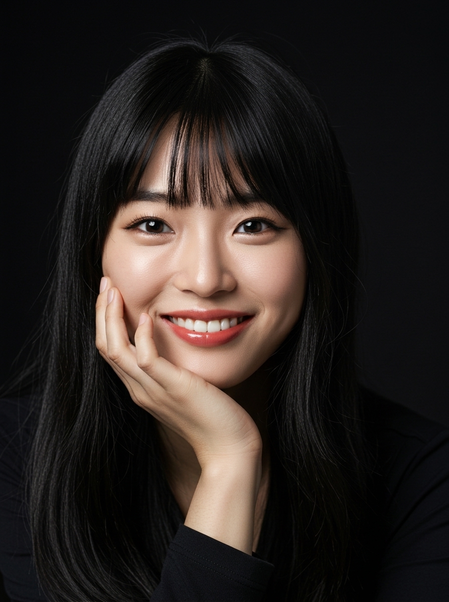 가상모델 #1271 얼굴 원본 12