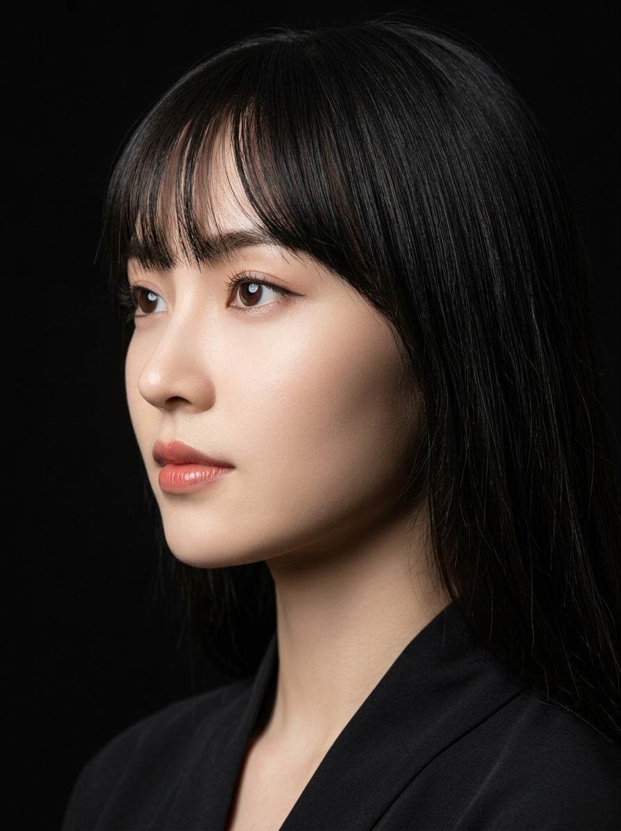 가상모델 #1273 얼굴 원본 9
