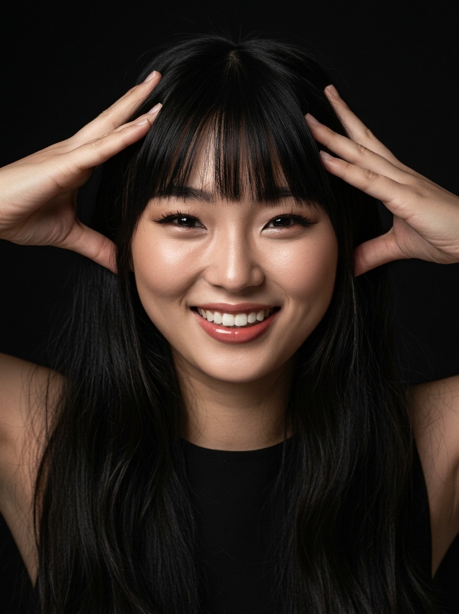 가상모델 #1273 얼굴 원본 16