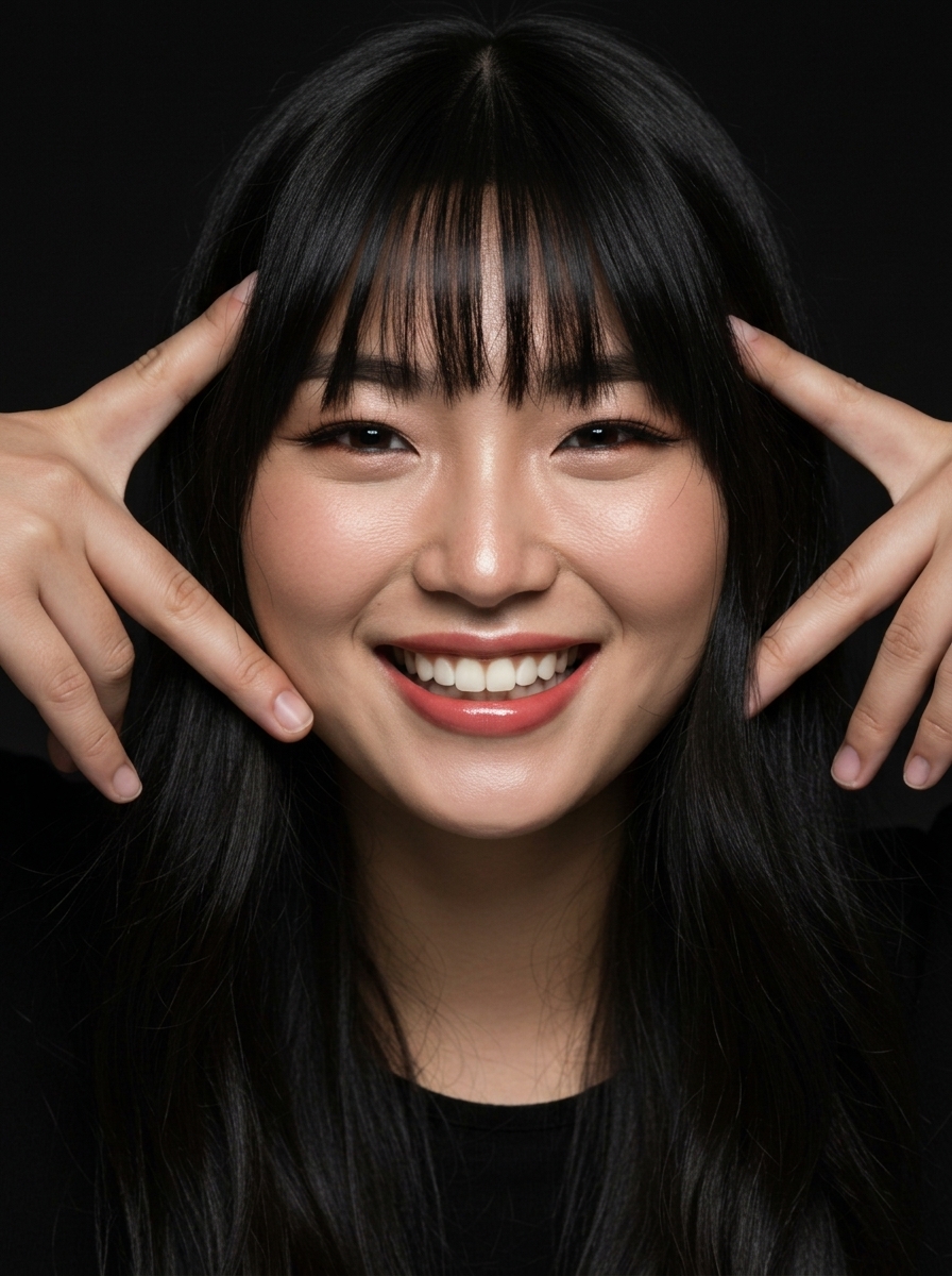 가상모델 #1273 얼굴 원본 17