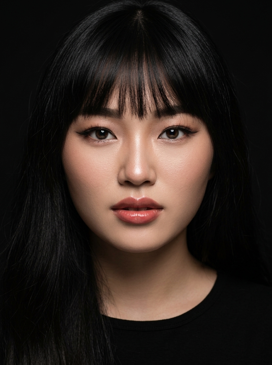 가상모델 #1273 얼굴 원본 19