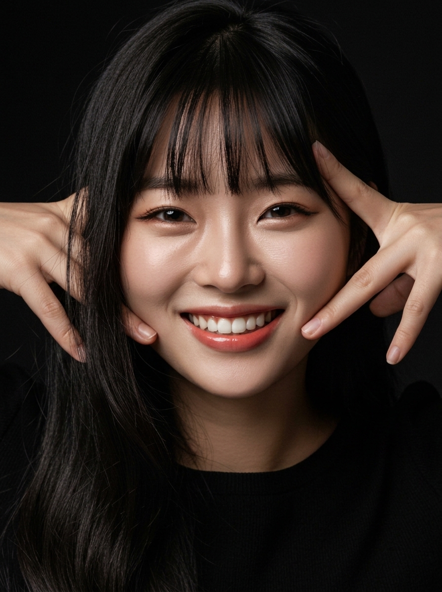 가상모델 #1273 얼굴 원본 21