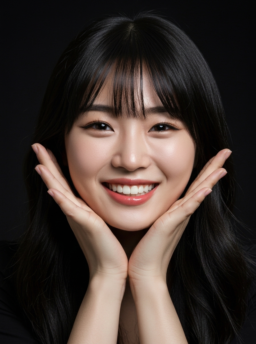 가상모델 #1273 얼굴 원본 22