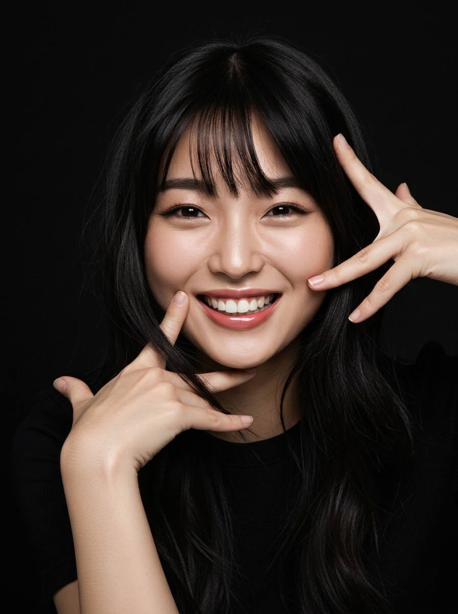 가상모델 #1274 얼굴 원본 3